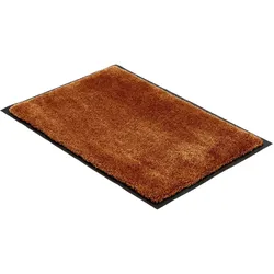 Lava Fußmatte – moderne einfarbige Designmatte für Flur & Eingangsbereich 40x60 ...