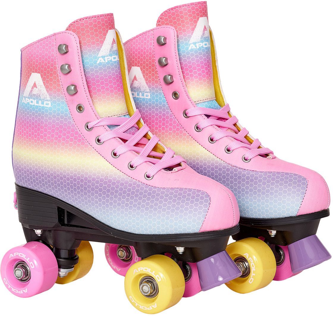 Apollo Rollschuhe »Disco Quads«, größenverstellbar, Größe 31 - 42, ab 6 Jahren