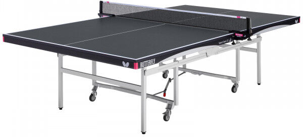Butterfly Space Saver 22 Indoor Rollaway Table Tennis Table Black