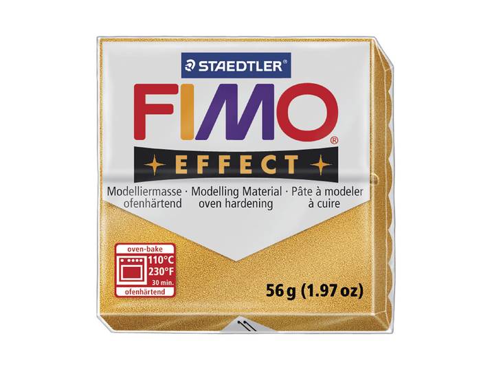 Fimo Effect Modelliermasse Metallic Gold 57 g
