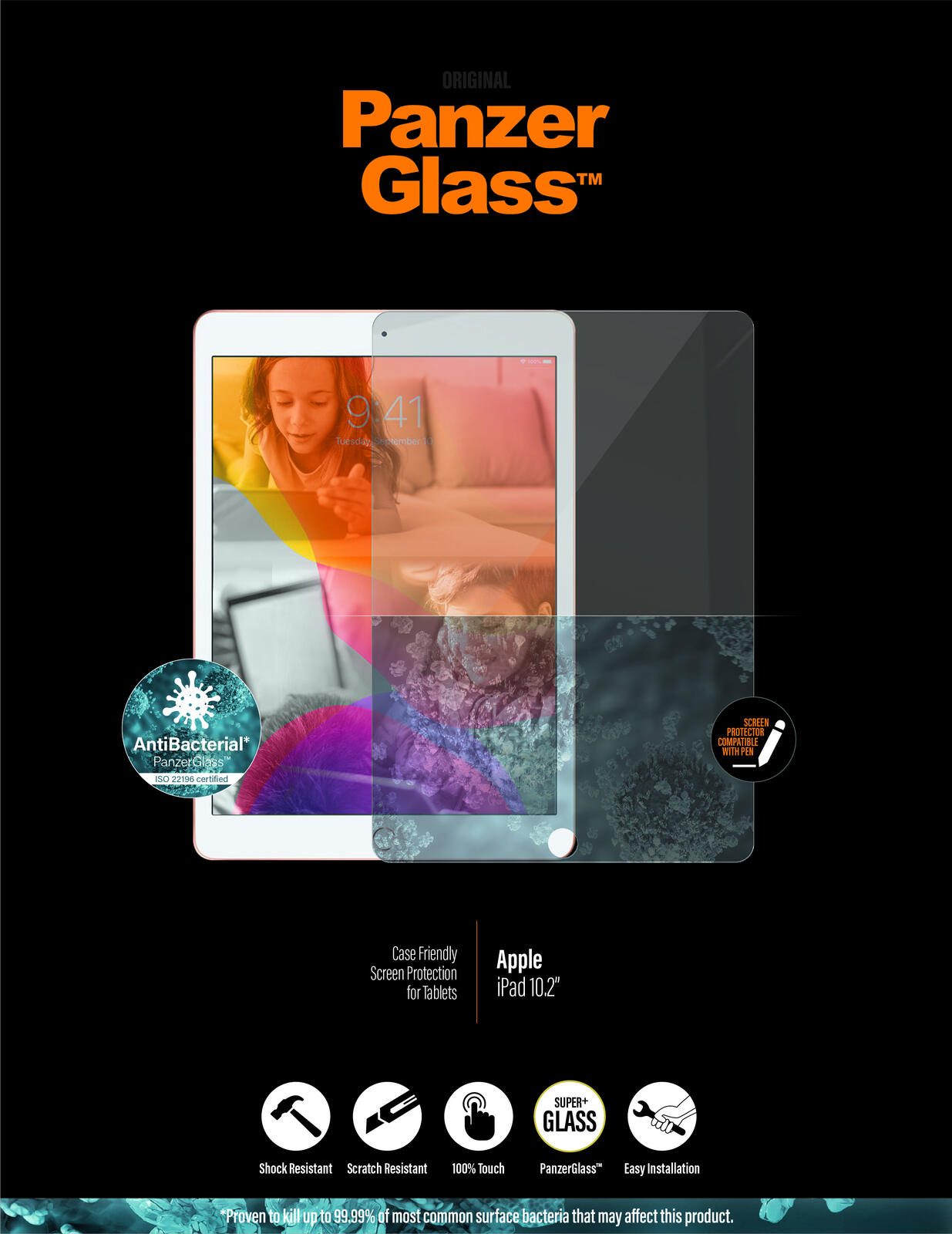 PanzerGlass™ PanzerGlass® Displayschutz für iPad 10,2" (2019-2021) 2673