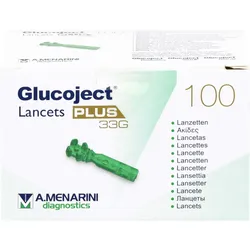 Glucoject Lancets Plus 33 G 100 ST