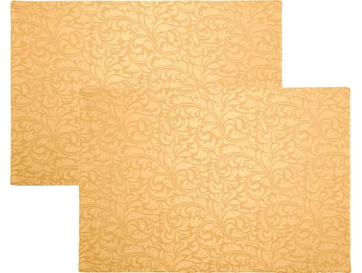 Erwin Müller Tischset Hamm 2er-Pack fleckabweisend Mango Größe 35x50 cm