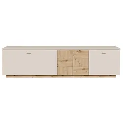 FORTE TV-Lowboard Louoto TV Dekor Beige Sand