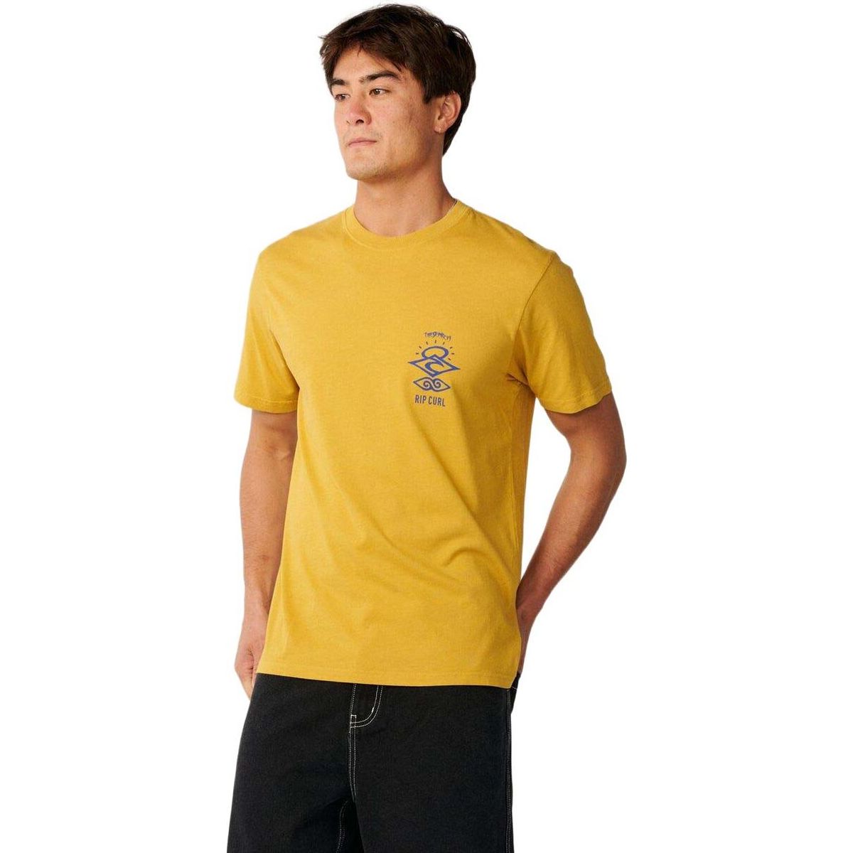 RipCurl Search Icon Tee mustard gold (9717) XL 0X9MTE-9717-XL