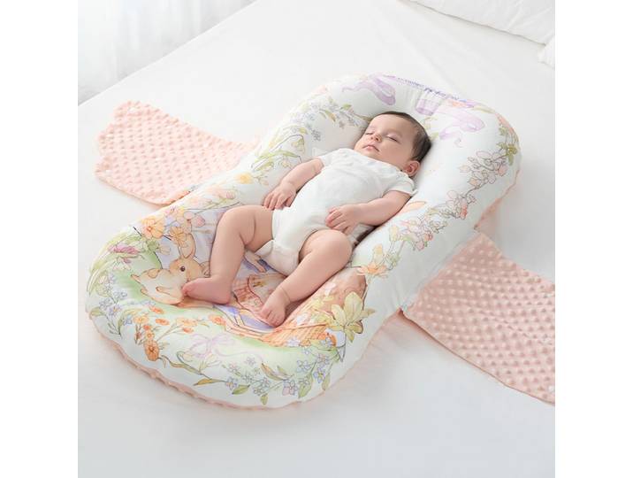 Berceau pour nouveau-né, lit moyen pour mère et bébé classe A, coussin de lit Anti-démarrage et apaisant, lit apaisant au sol biomimétique