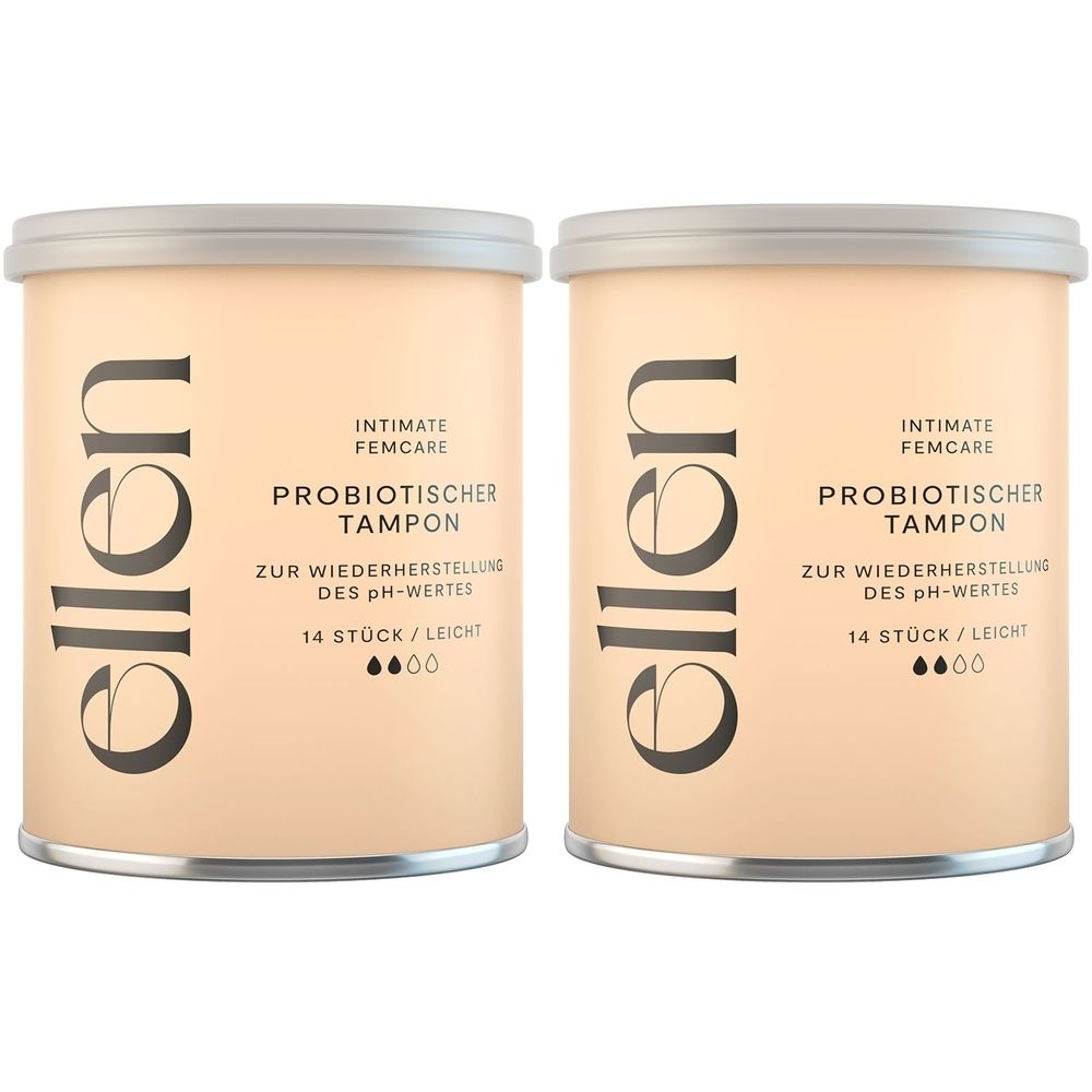 Ellen Probiot Tamp Leicht x2 2x14 St Tampon