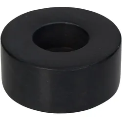 Kerzenhalter MARBLE schwarz (BHT 9x3x9 cm) - BHT 9x3x9 cm