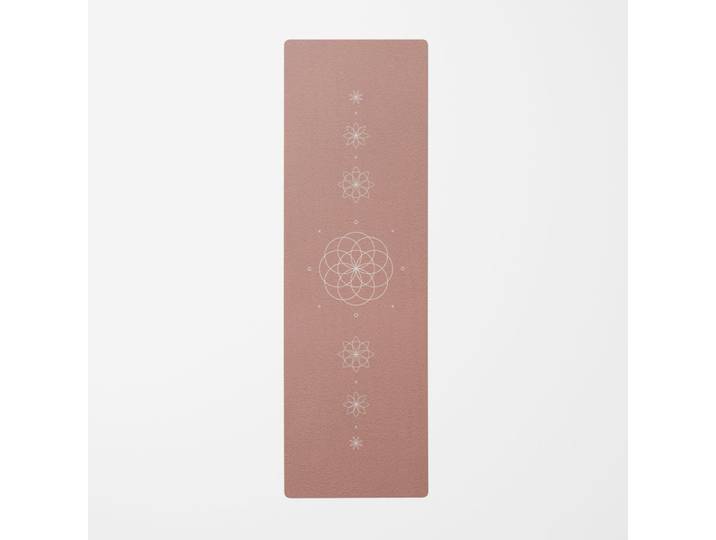 Tapis de yoga étreinte du lotus rose 62x184 cm