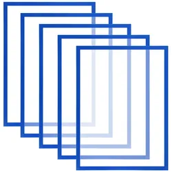 KARAT Dokumentenhalter Magnetisch 5er-Set - Blau / A3