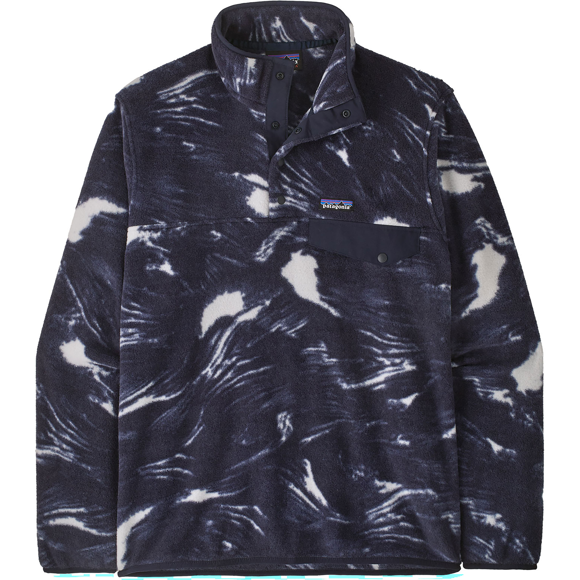 Patagonia LW Synch Snap-T Herren Pullover blau Größe XL Trekking Atmungsaktiv