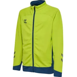 hummel Hmllead Poly Zip Jacke Kids - Kinder - lime punch - 116