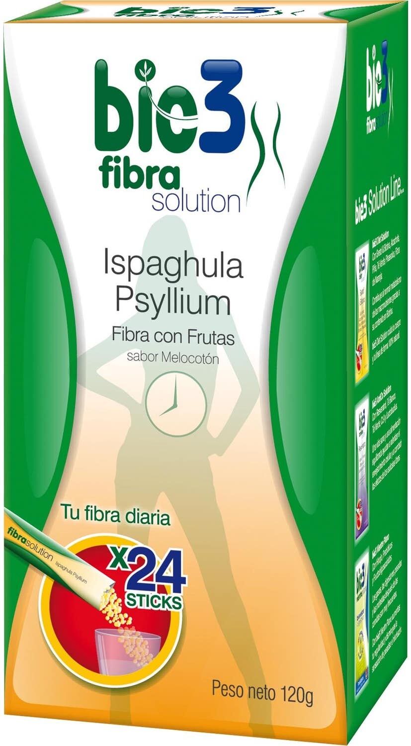 Bio3 Bie3 fibra con frutas 24 sticks