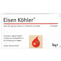 EISEN KÖHLER Kapseln 15 St
