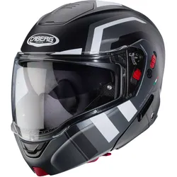 Caberg Horus X Road matt Klapphelm - matt-gun-metallic-weiss - S (55/56)