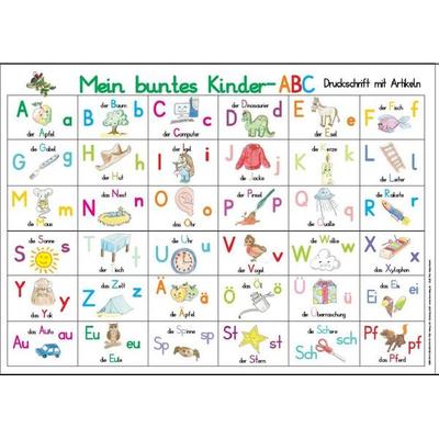Mein buntes Kinder-ABC, Sonstige von Helga Momm, F&M Verlag, 978-3-912093-38-4