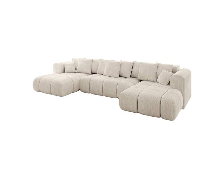 WOHNLANDSCHAFT CLOUD-U-v1 405x185x90 Beige Cord