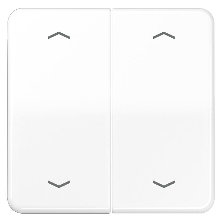 JUNG Wippe 2t Jalousie CD aws glz Pfeile CD102PWW (CD102PWW)
