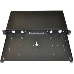 OEM 19" Optick á vana 12xSC simplex Äern á aretace plastovÃ1⁄2m klipem, Serverschrank Zubehör, Schwarz