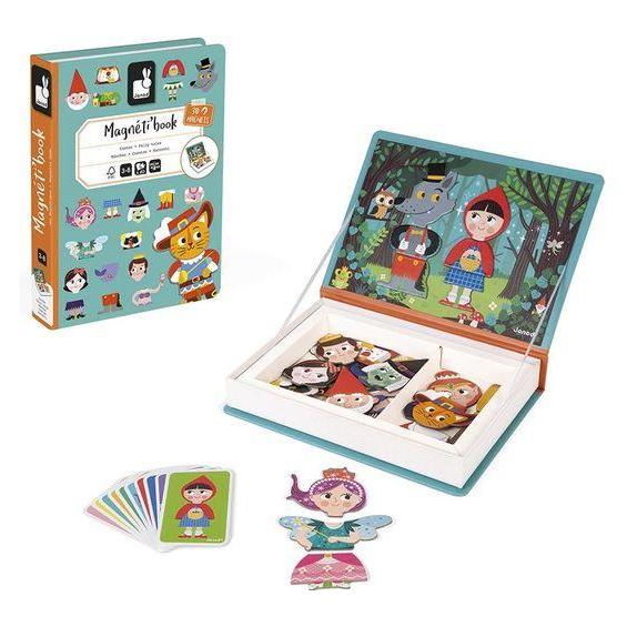 Janod Magnetbuch Märchen (Deutsch, Englisch, Französisch, Italienisch, 3 - 8 Jahre) (190.02588)