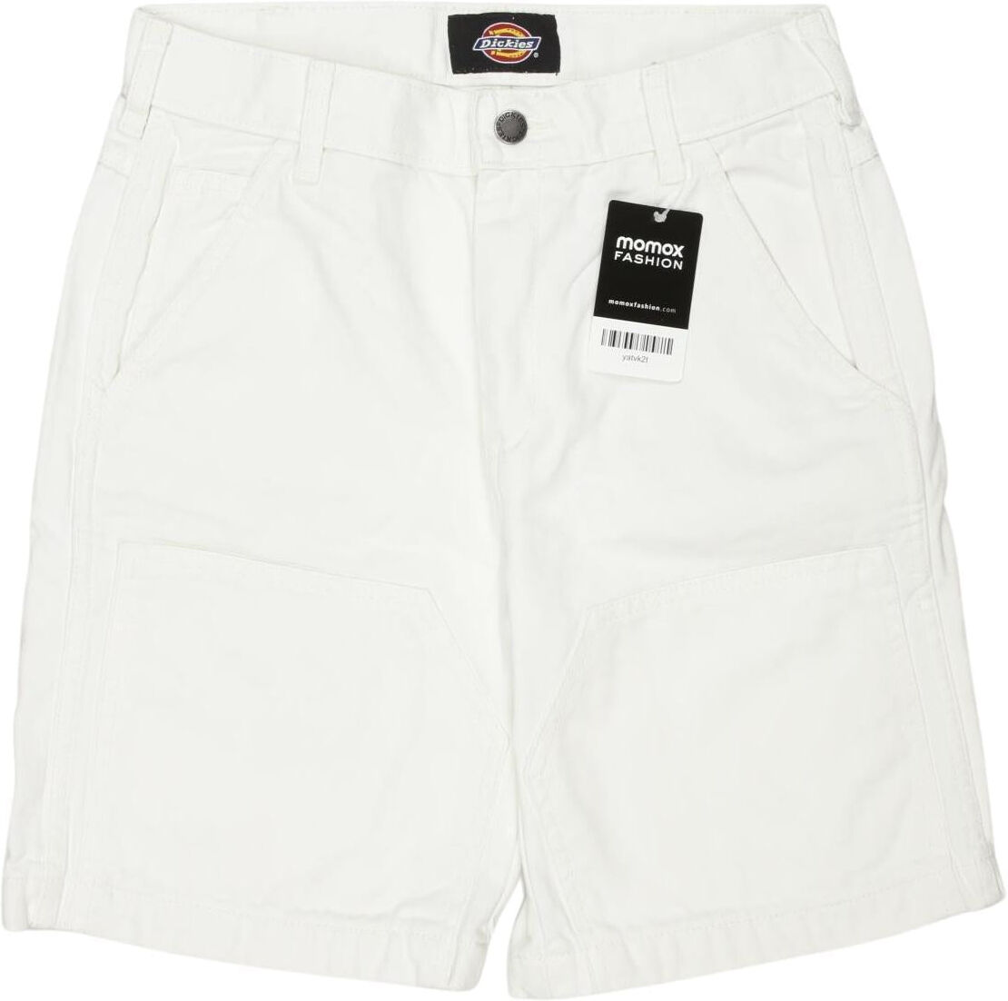 Dickies Herren Shorts, Weiß, Gr. W28, Baumwolle - Second Hand
