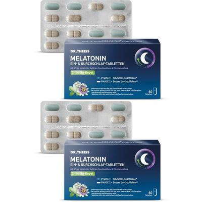 Dr.theiss Melatonin Ein- & Durchschlaf-Tabletten 2x 2x60 St Tabletten