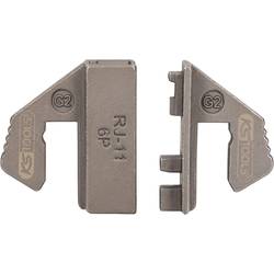 Crimpeinsatz für ungeschirmte WE-Stecker 6P2K, 6P4K / RJ11, 6P6K / RJ12 KS Tools 115.1423