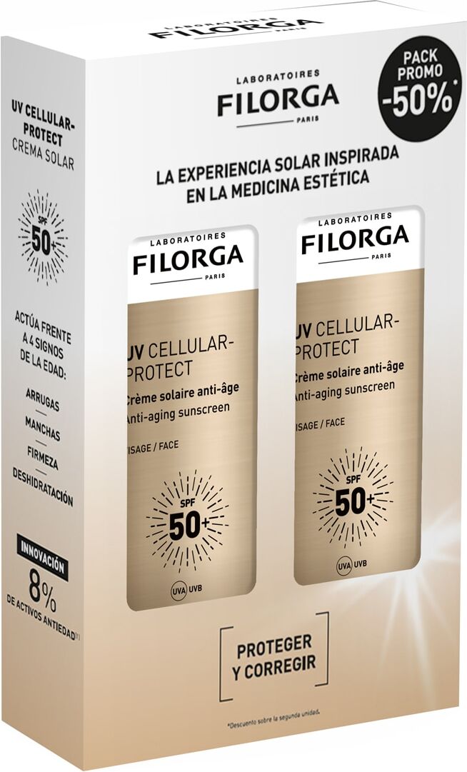 Filorga Pack Protector Facial Antiedad SPF50 .