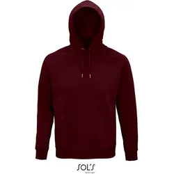 SOLS Unisex Bio Raglan Kapuzen Sweater Hoodie 03568 burgundy XXL