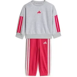 ADIDAS Kinder Sportanzug I 3S FT JOG 240, Größe 62 in Silber Silber