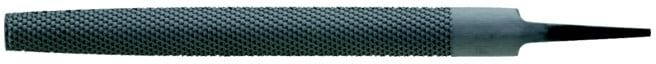 Lime demi-ronde seule, forme E,demi-douce 200mm ; KS Tools (161.0105)