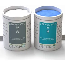 REPLISIL STENSIL ECO 85 Silikon Kautschuk Blau hart knetbar Set