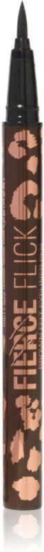 Revolution Fierce Flick precise waterproof eyeliner shade Mocha Brown 0.6 ml