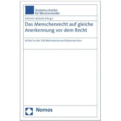 Das Menschenrecht auf gleiche Anerkennung vor dem Recht, Fachbücher von Valentin Aichele