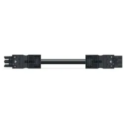 Wago 771-6993/017-401 konfektionierte Verbindungsleitung,Eca,Buchse Stecker,schwarz 7716993017401