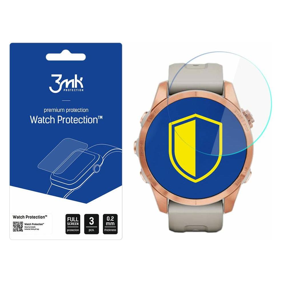 3MK hybrid glass Watch Protection FG for Garmin Fenix 7s (GSM115071)