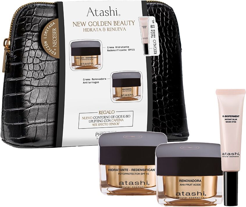 Atashi Estuche Regalo New Golden Beauty .