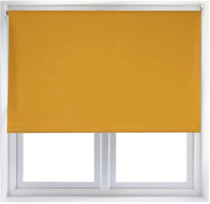 Symple Stuff Blackout Roller shade Ochre 160 cm L x 180 cm W