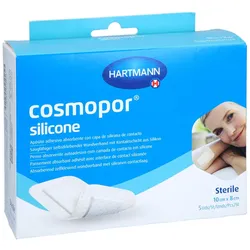 Cosmopor Silicone Wundverband 8x10 cm 5 St
