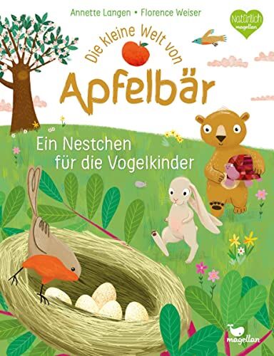 Annette Langen - Die kleine Welt von Apfelbär - Ein Nestchen für die Vogelkinder: Ein Pappbilderbuch zum Vorlesen für Kinder ab 2 Jahren - Preis vom 18.10.2026 19:22:15 h