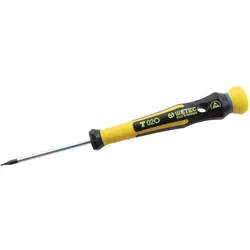 Wetec, Schraubenzieher, Torx-Präzisionsschraubendreher, ESD, T2x60 mm, 160 mm