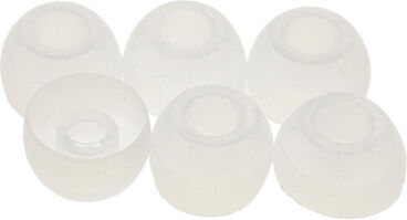 Fischer Amps FA- Silikon Tips L clear Transparent