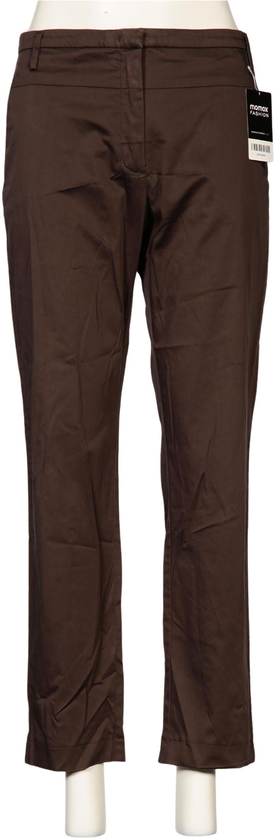 Turnover Damen Stoffhose, Braun, Gr. EU 38, Elasthan / Viskose / Baumwolle - Second Hand