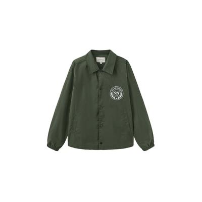 Outdoorjacke PAS DE MONACO "Pas De Monaco CLASSIC NINE JACKET", Herren, Gr. S, grün (pedosa grün), 100% Polyester, mehrfarbig, normal, amerikanischer Ausschnitt, Jacken Outdoorjacke