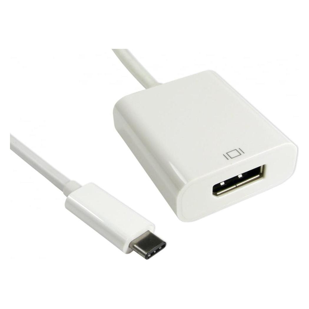 Cables Direct CDL 15cm Leaded USB Type C - DP F (0.15 m) (USB3C-DPCAB)