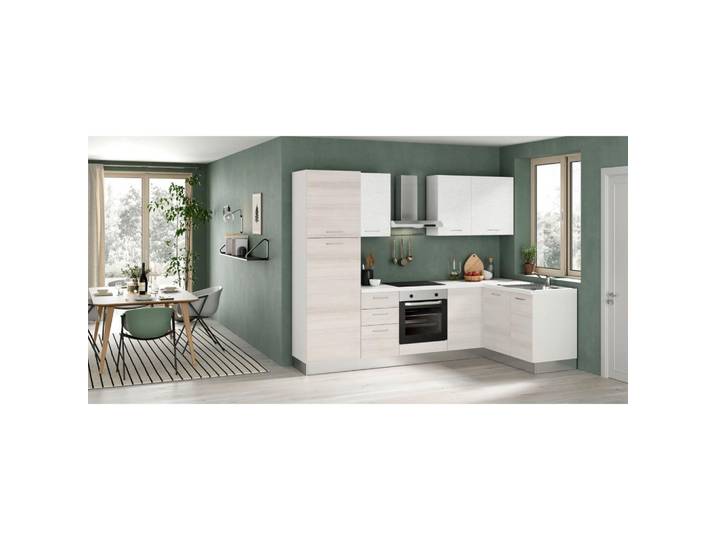 Eckküche Calliope mit Kühlschrank 270x165 cm