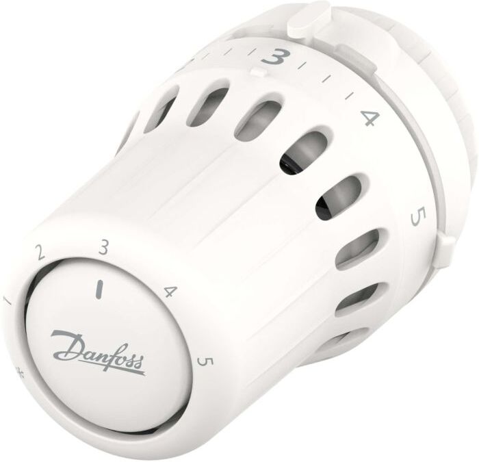 Danfoss Thermostatkopf 015G3090 RAL 9016, eingebauter Fühler, Frostschutz