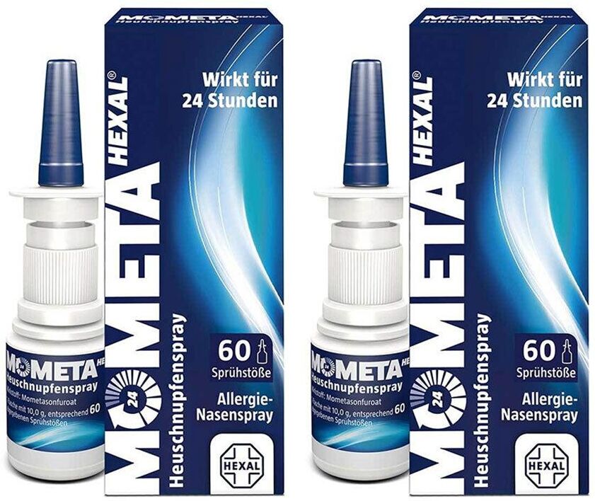 2x MometaHEXAL das blaue Power-Allergiespray 2x10 g Nasenspray