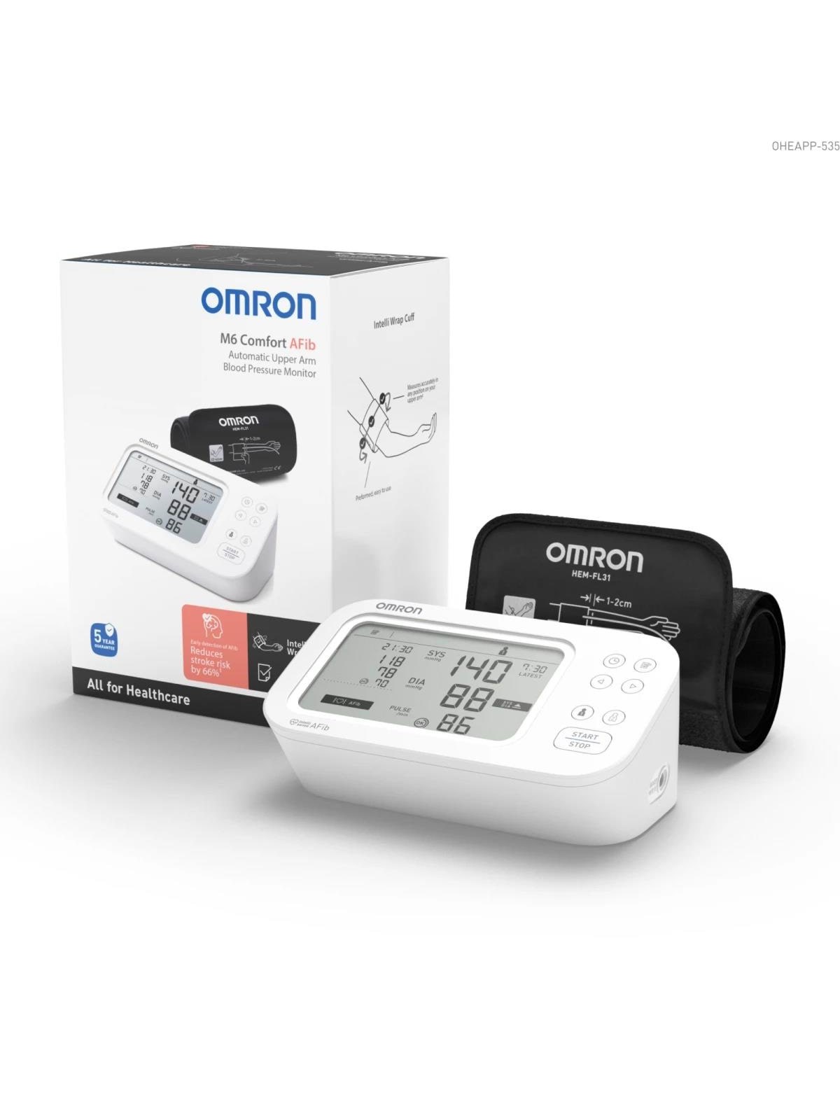 Omron Blutdruckmessgerät M6 Comfort AFib