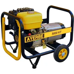 MAESTRO FERRETERO Benzin Stromerzeuger 4200 W Modell 5000 KIOTSU MN mit Kiotsu KT270B Motor 9 HP